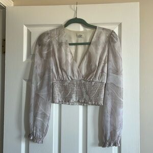 Aritzia Wilfred Wistful Blouse XS
